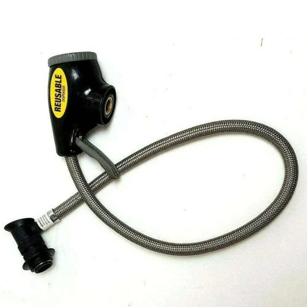 STP Auto Freeze R-134A Air Conditioning Reusable Dispenser Gauge A/C 519L24